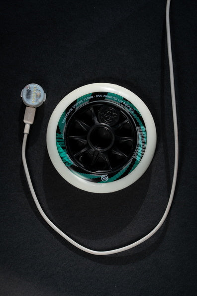 Powerslide Graphix LED Coloured 100 Wheels EACH