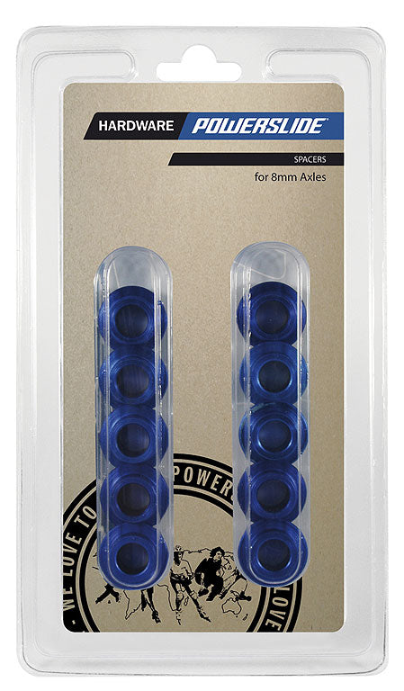 Powerslide Floating Spacer 8mm 8 Pack