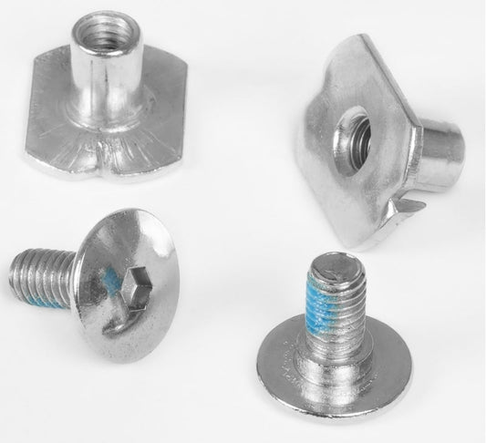 Powerslide Next Cuff Screw Silver 2-Pack