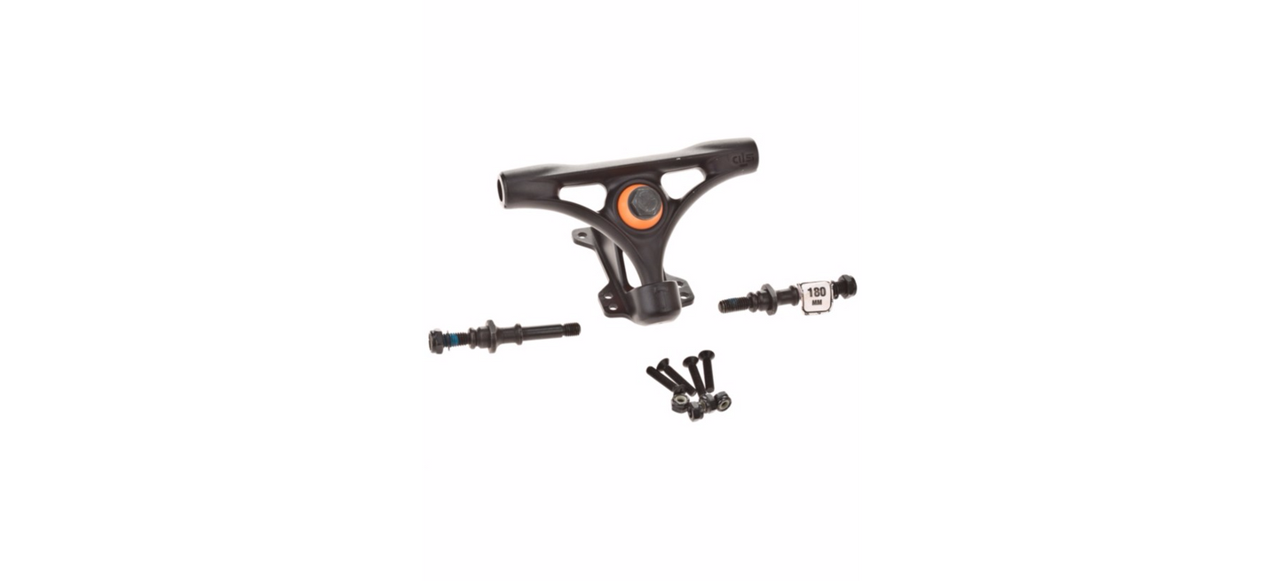 Powerslide Forged Longboard Truck 170mm/40 degree Set of 2 Black