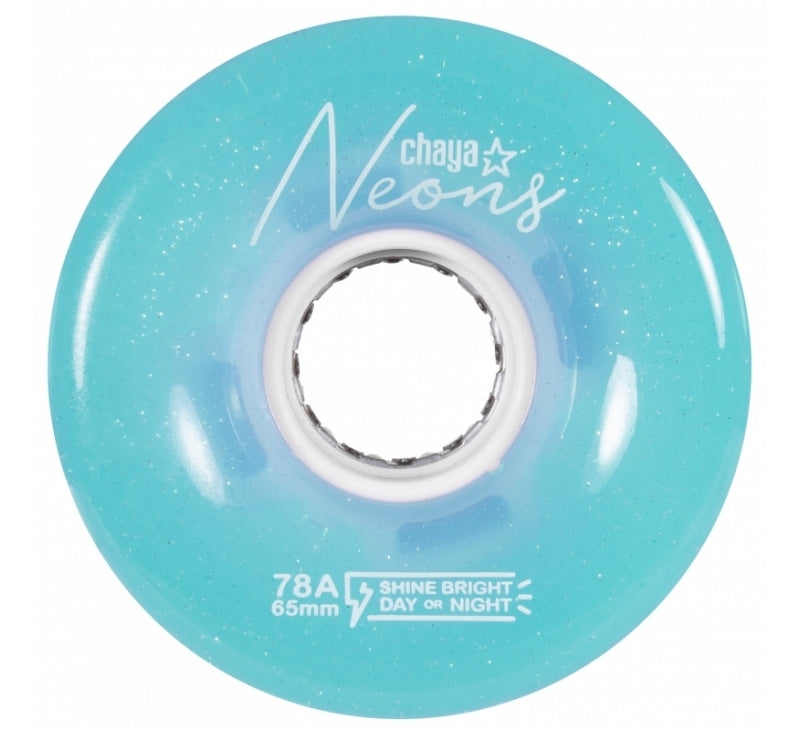 Chaya LED Outdoor Wheels Neon 4 Pack