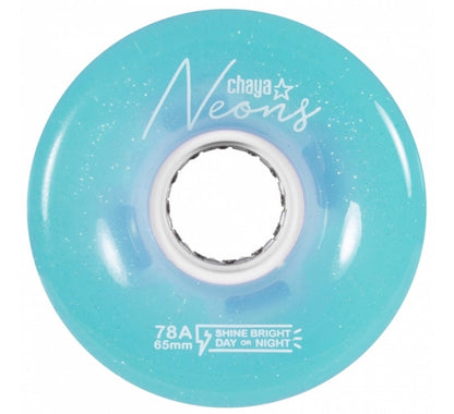 Chaya LED Outdoor Wheels Neon 4 Pack