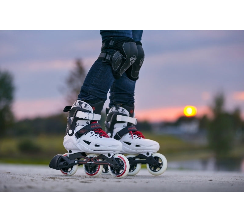 Powerslide Phuzion Universe 3W White Adjustable Inline Skates