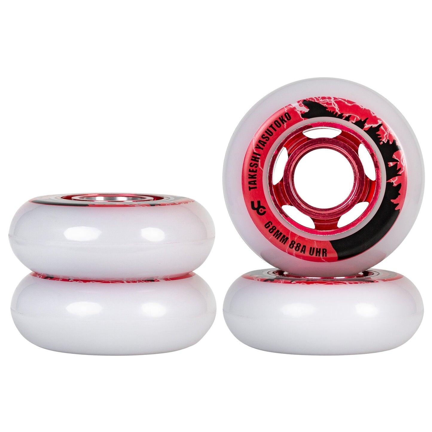 Undercover Takeshi Yasutoko Movie 68mm 88a Inline Wheels 4pack