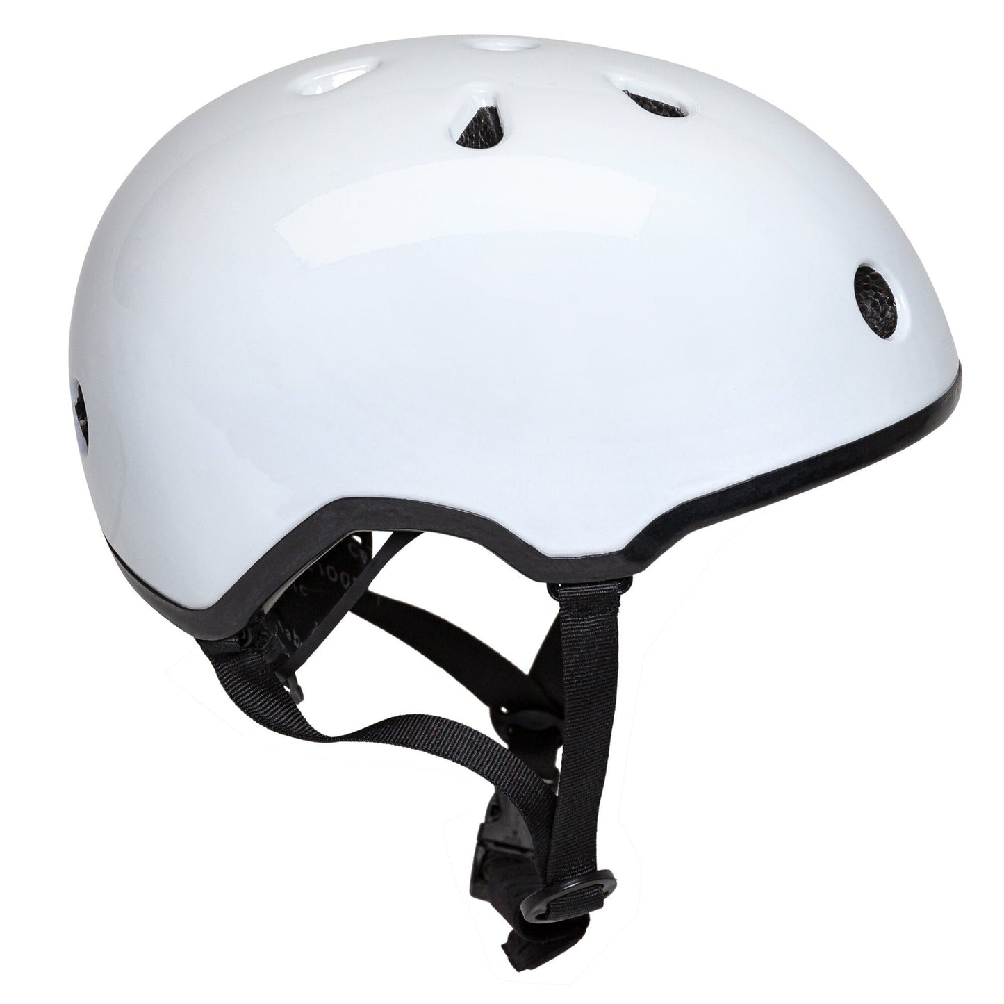 Ennui Elite White Helmet (includes removable peak) Size 54-59 only