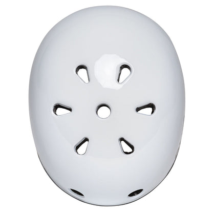 Ennui Elite White Helmet (includes removable peak) Size 54-59 only