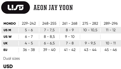 USD Aeon Jay Yoon 60 Inline Skates
